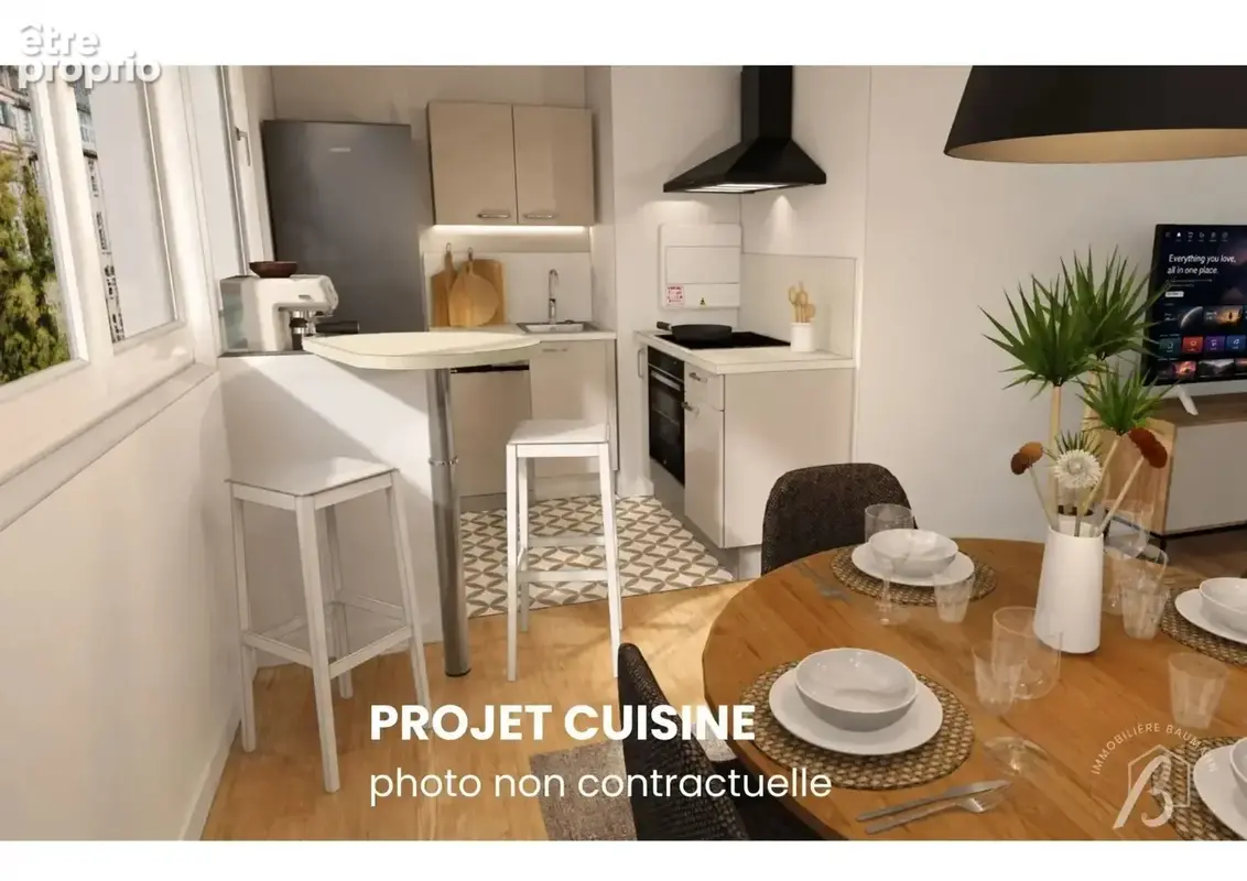T2 rénové, lumineux et au calme - photo 5