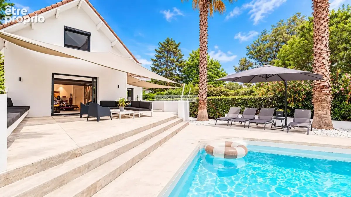 Exclusivité maison anglet chiberta  contemporaine 306m² habitable. 170m² carrez. - photo 1