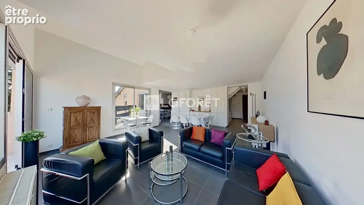 Tassin-la-demi-lune - duplex t4 en dernier etage - 109.8 m²  - 3 terrasses - parc - photo 6