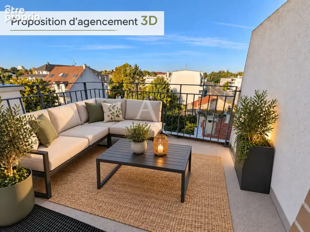 Appartement Noisy Le Grand 2 pièce(s) 45m2 - photo 2