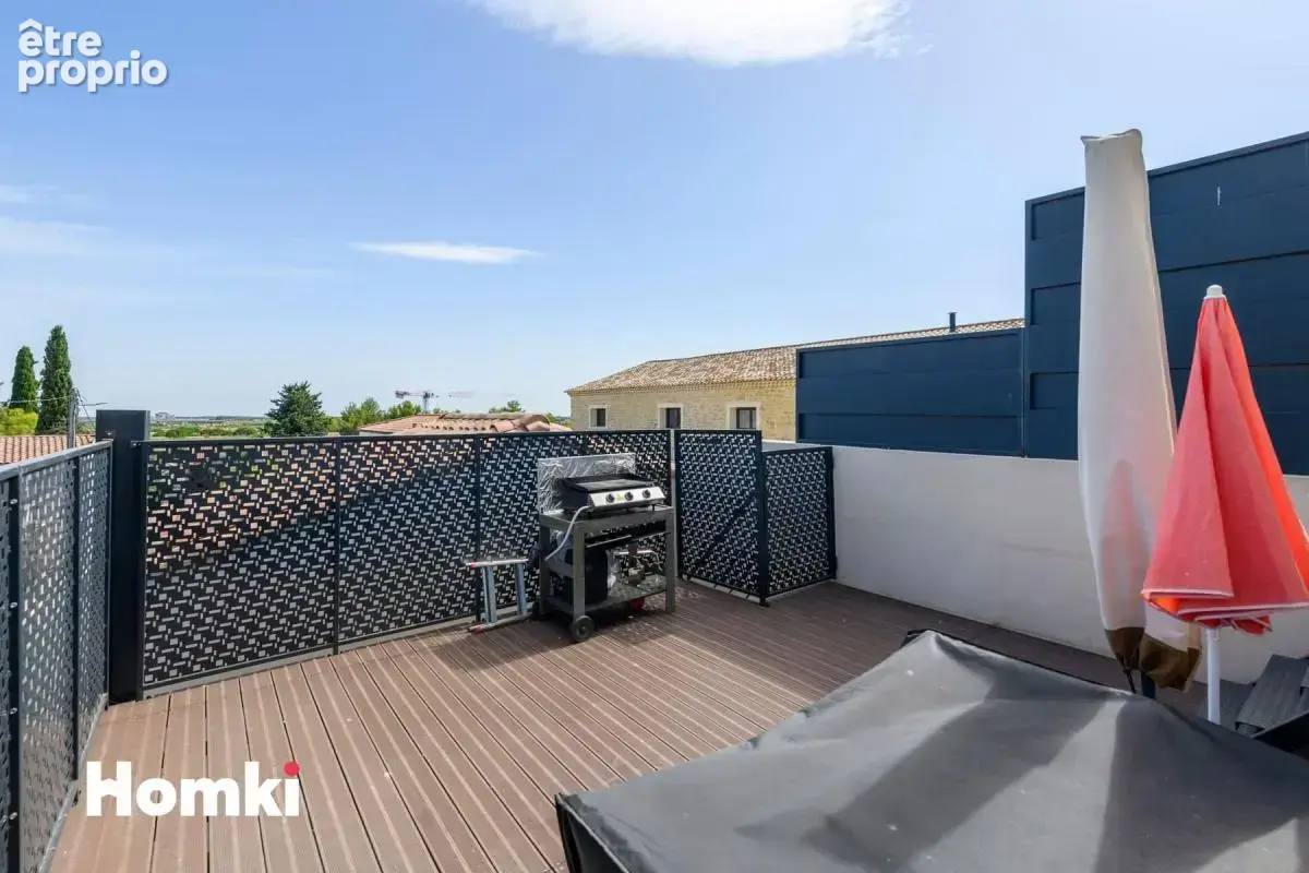 DPE C Appartement récent 3 pièces de 59 m² avec terrasse et parking  à Gallargues-le-Montueux - photo 12