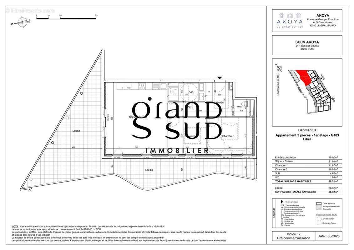 Appartement à LE GRAU-DU-ROI