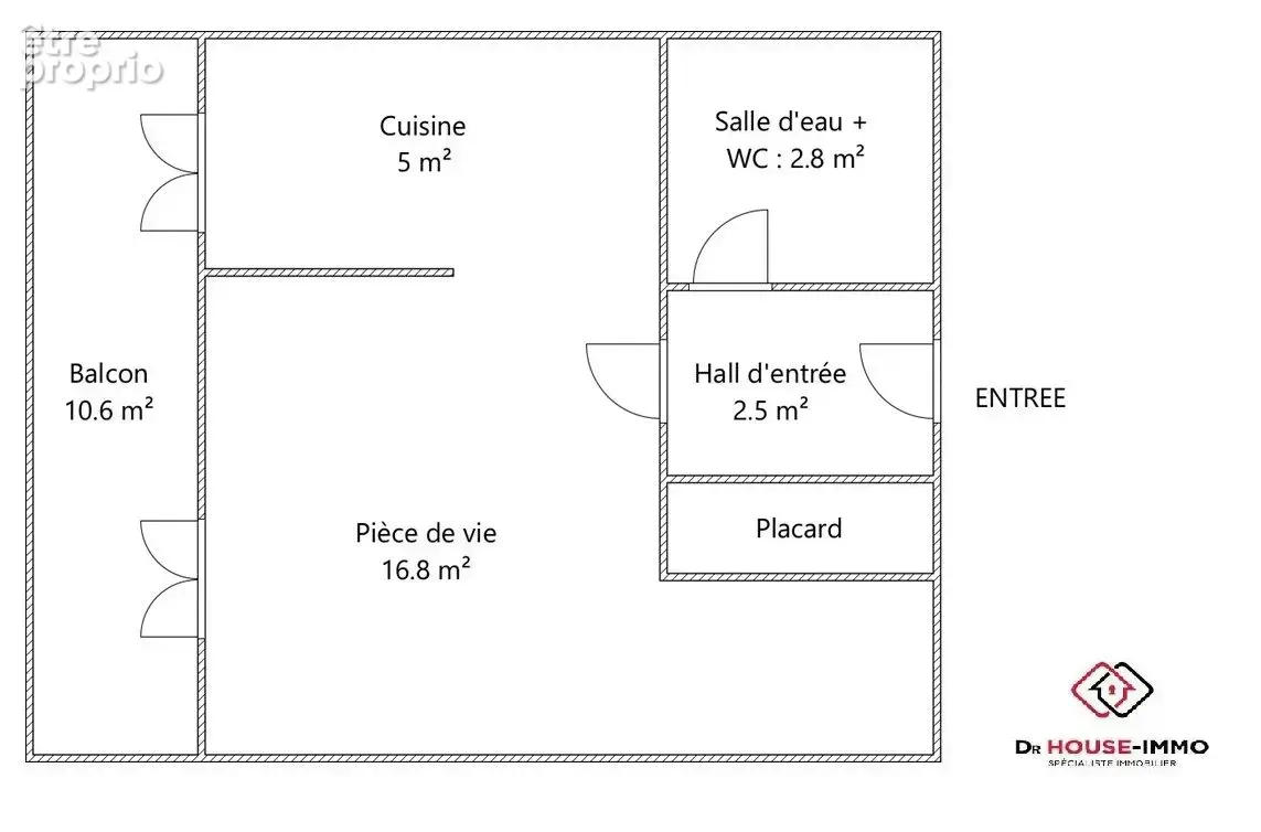 Appartement 1 pièce 27 m² à vendre à Grenoble (38000) - photo 5