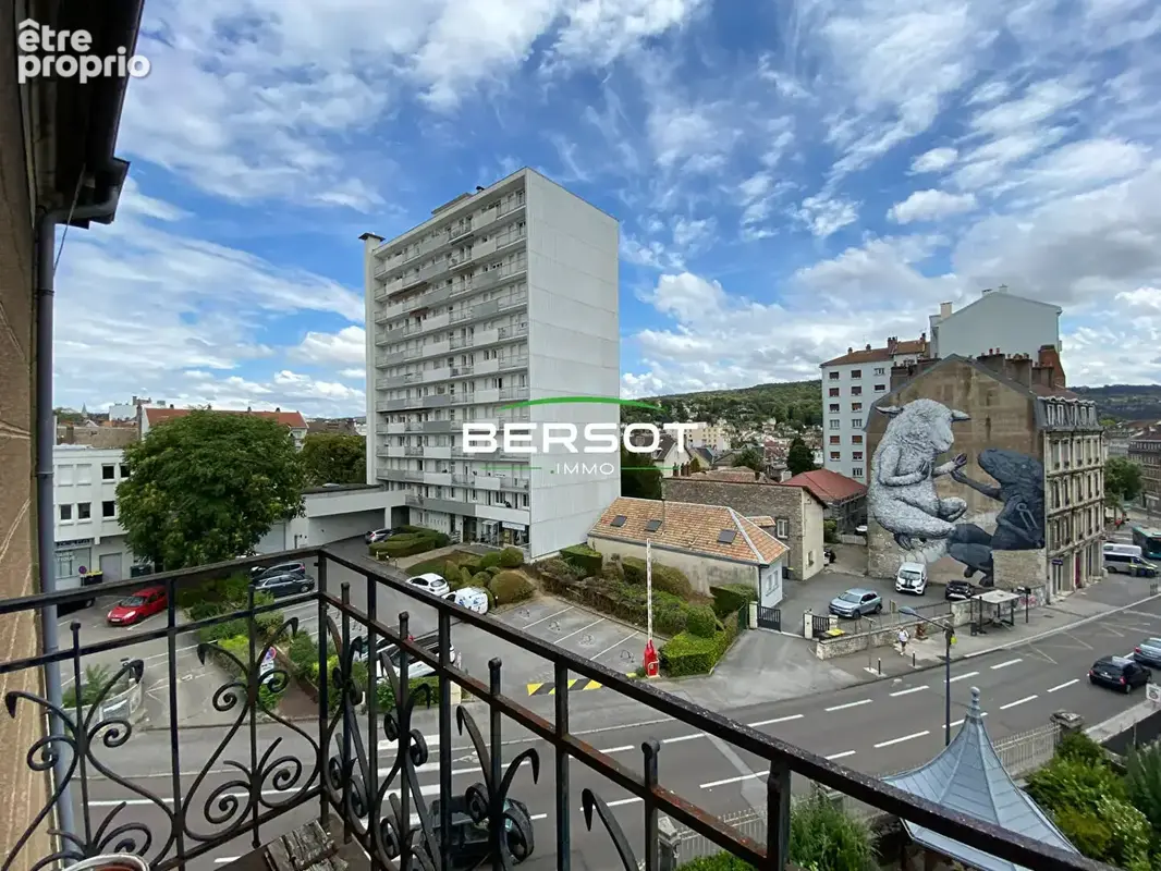 Appartement T3/4 avec balcon quartier Chaprais à Besançon - photo 1