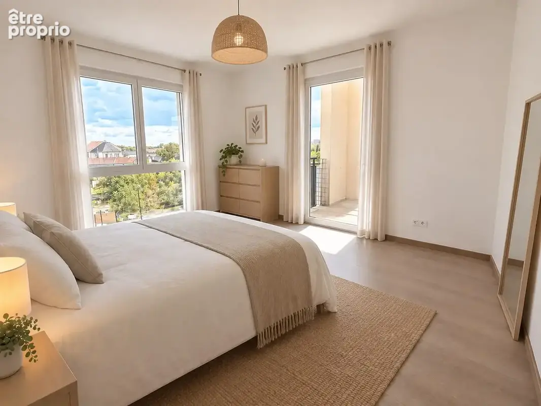 THIONVILLE - Appartement F3 terrasse - grand garage & parking extérieur privé -- 279 000,- € - photo 18