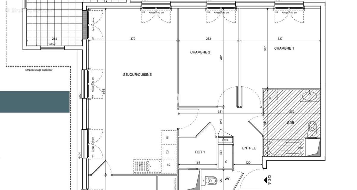 Appartement à LE BLANC-MESNIL