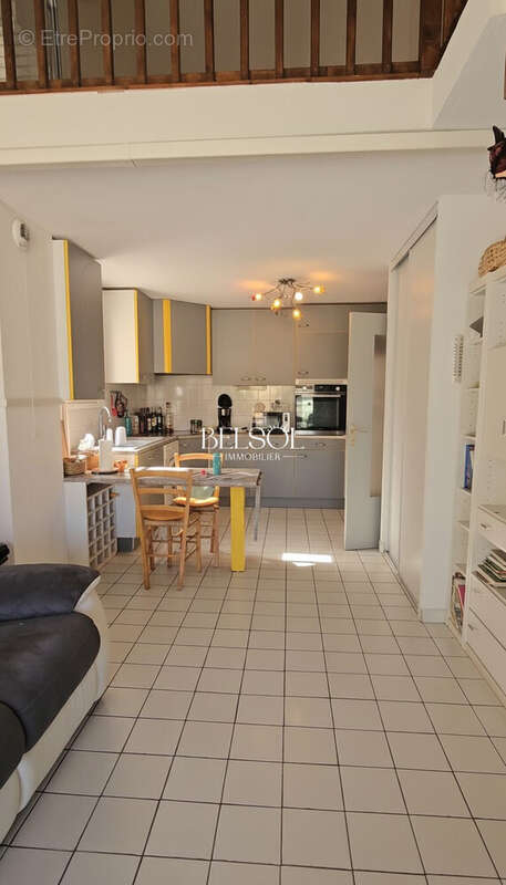 de grande pièce en profondeur - Appartement à ARGELES-SUR-MER