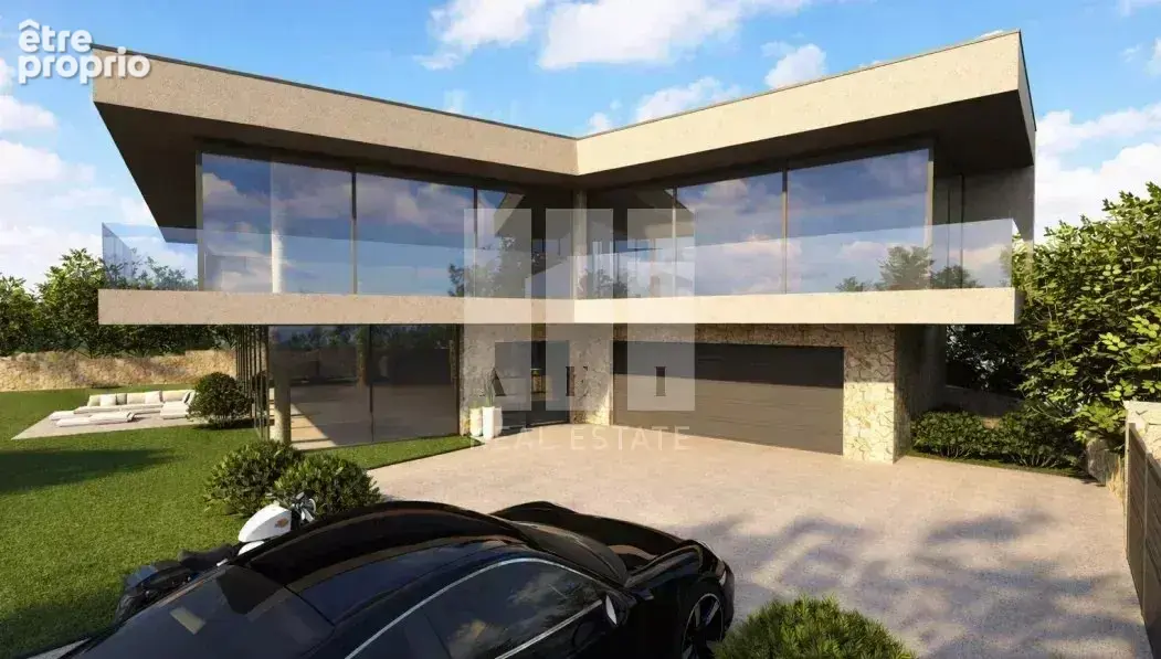 Domaine prive - au calme avec vue panoramique sur le vieux village - projet avec permis purge pour une somptueuse villa contempo - photo 2