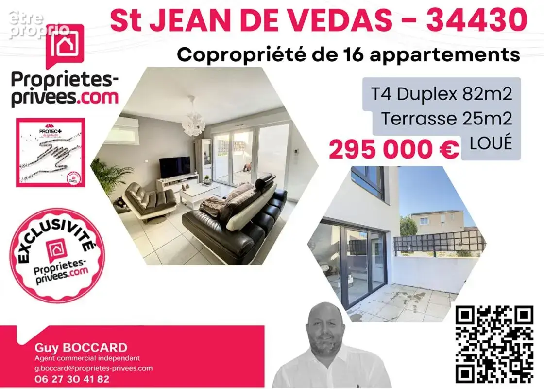 Appartement à SAINT-JEAN-DE-VEDAS