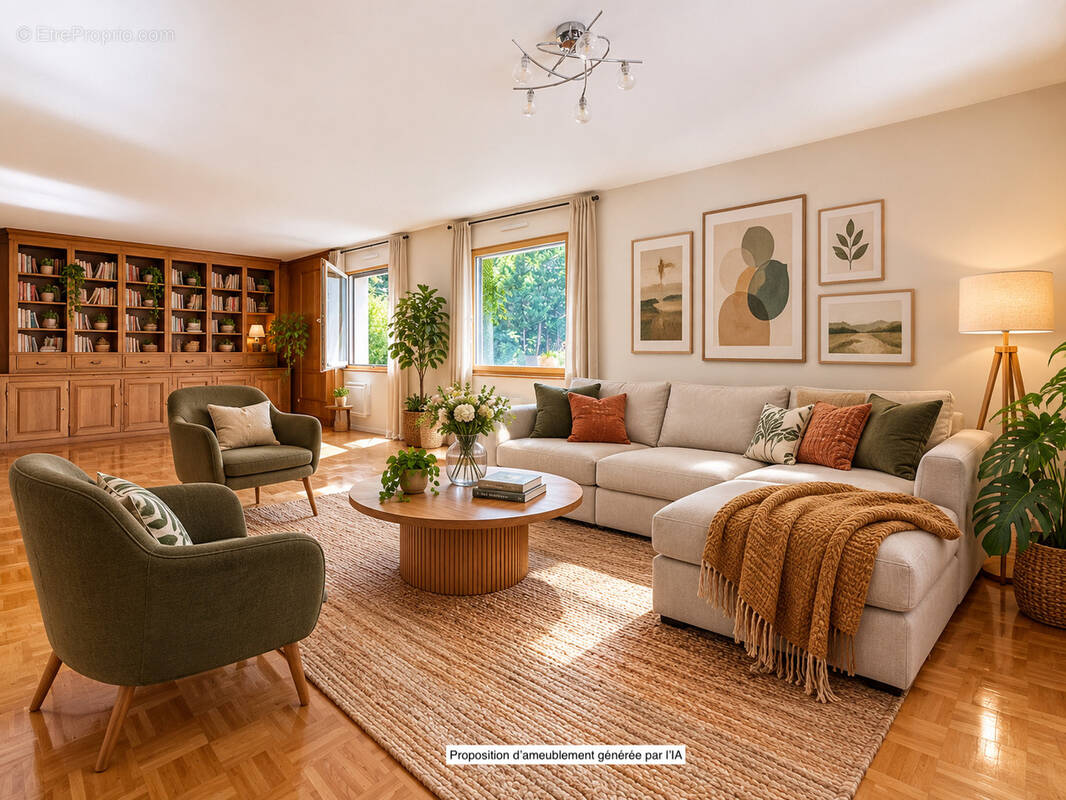 Vente en exclusivite, lyon 5eme, appartement t4, 94,41 m2, garage, cave, proche st just - photo 2