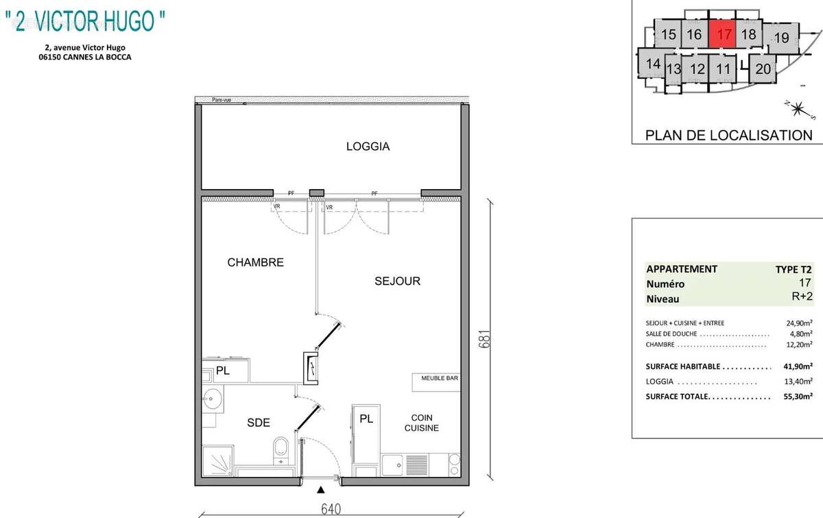 Appartement à CANNES