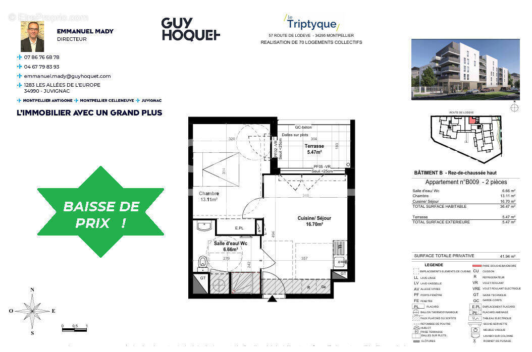 Appartement à MONTPELLIER