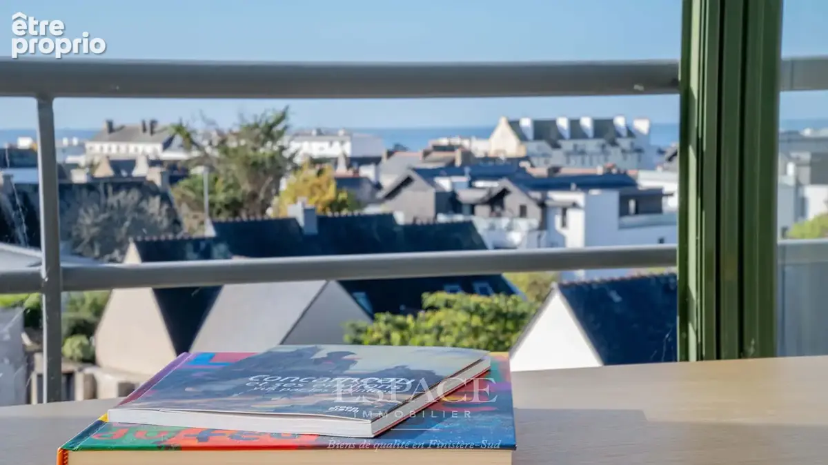 Concarneau centre-ville - T4 au dernier étage, avec vue sur la baie - photo 13