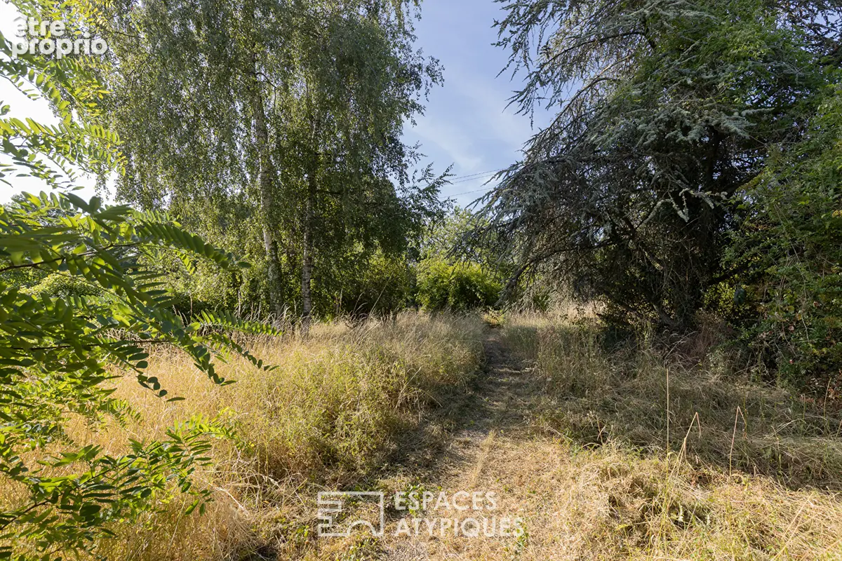 Maison lorraine aux poutres apparentes à réinventer et son vaste terrain - photo 7