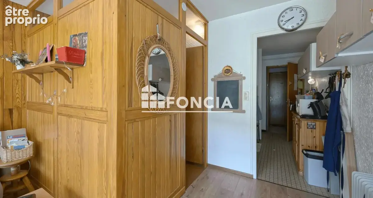 EXCLUSIVITE FONCIA Aillon-le-Jeune (73) – Studio de 30m² avec balcon votre pied-à-terre à la montagne face aux sommets ! - photo 6