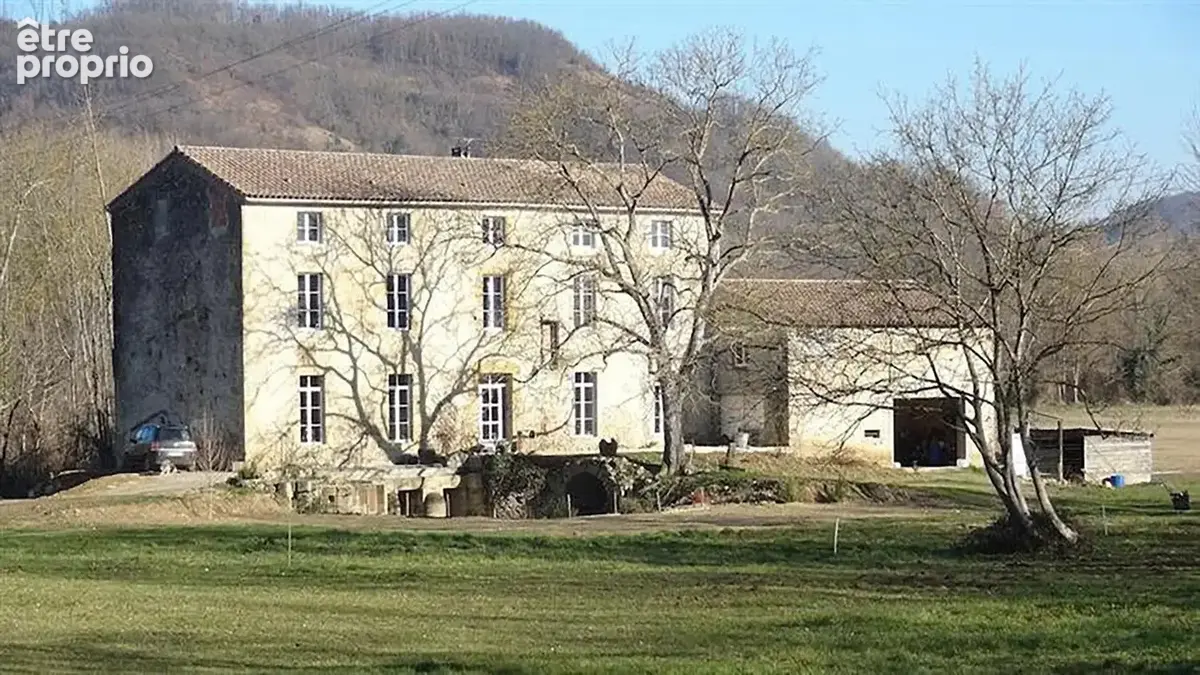 DISTRICT Ile Saint Louis - Au coeur de l'Ariège - Ancien moulin du XVIIème sur 1,5ha de terrain arboré. Idéal pour gîtes ou cham - photo 3