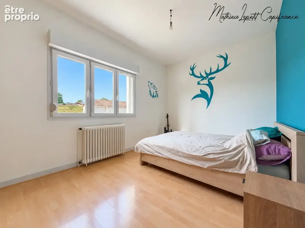 à vendre LIMEYRAT – Maison T4 sur terrain clos et arboré de 3 250 m²/kota finlandais en bois - photo 4
