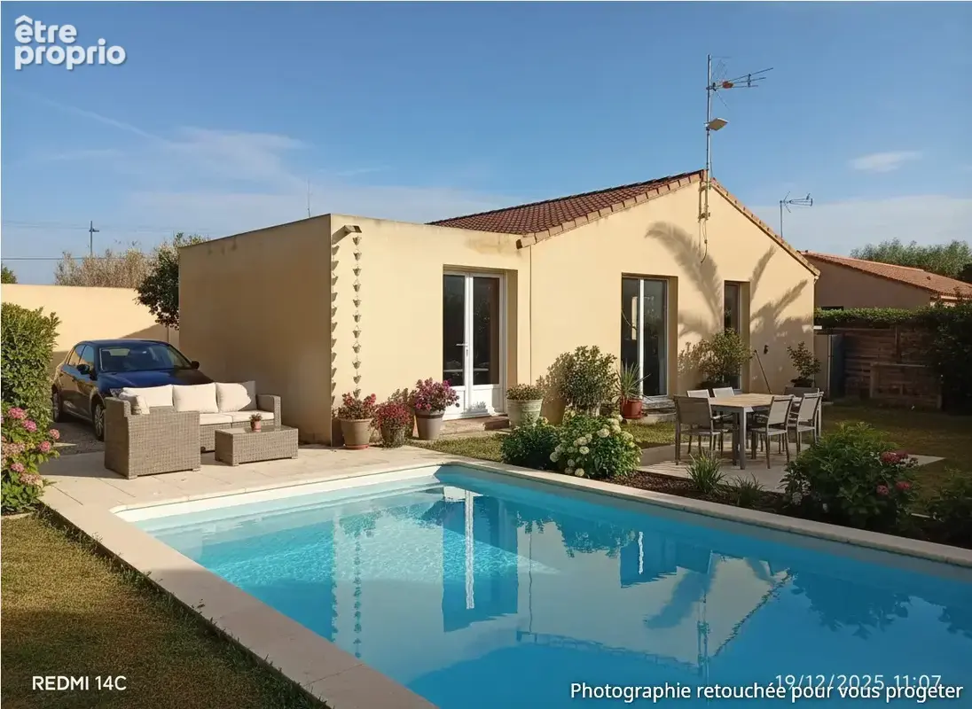 Villa 4 faces 104 m2 sur 726 m2 de terrain à vendre 365000€ dans un secteur calme et rechercher de la commune - photo 2