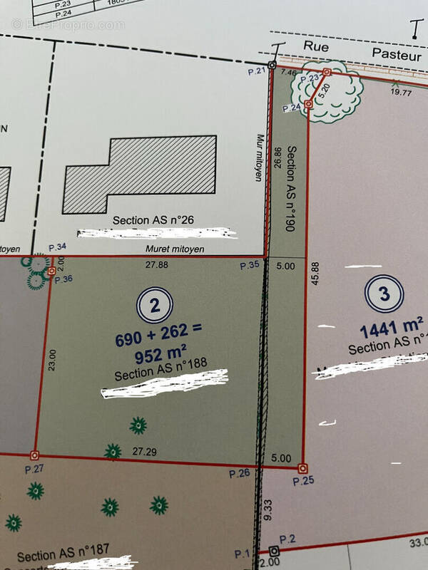 Terrain à SAINT-VALLIER