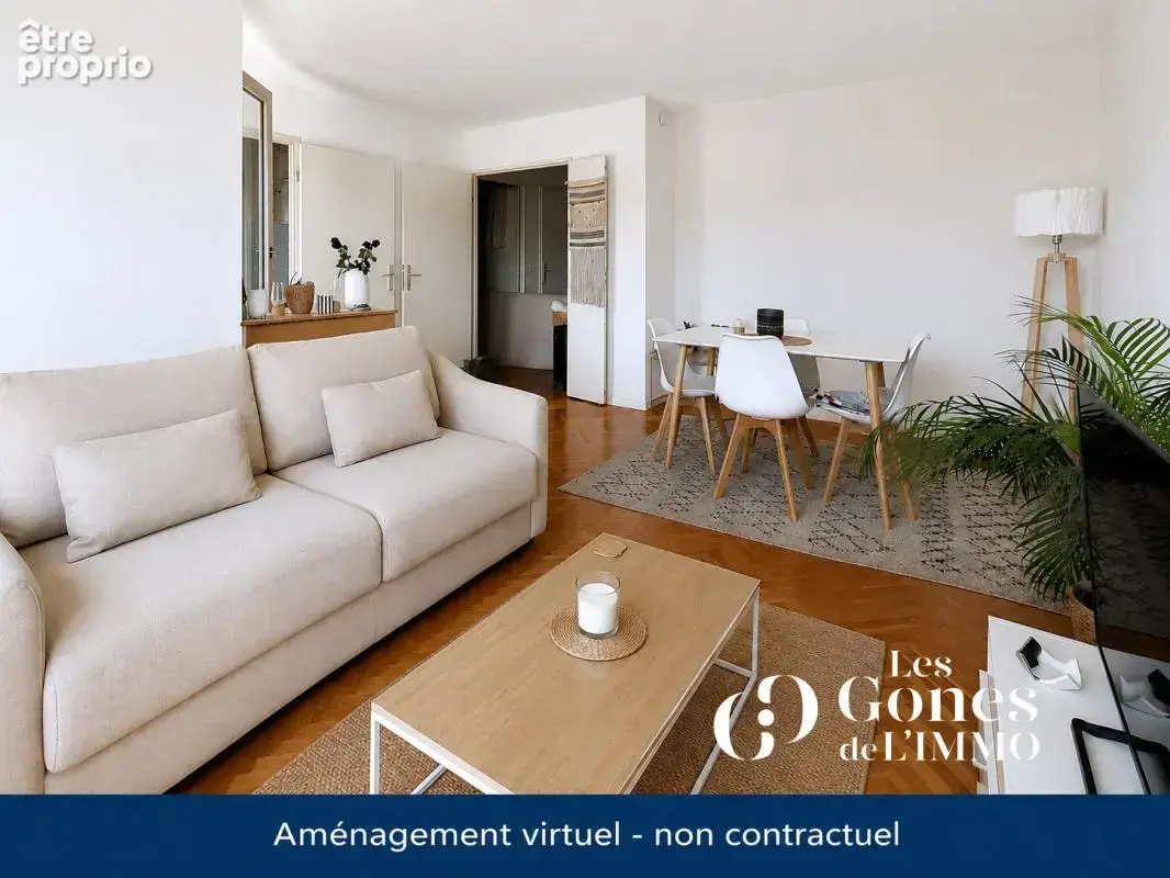 T1 31,90 m2   balcon   vue exceptionnelle sur jardin   cave - photo 4