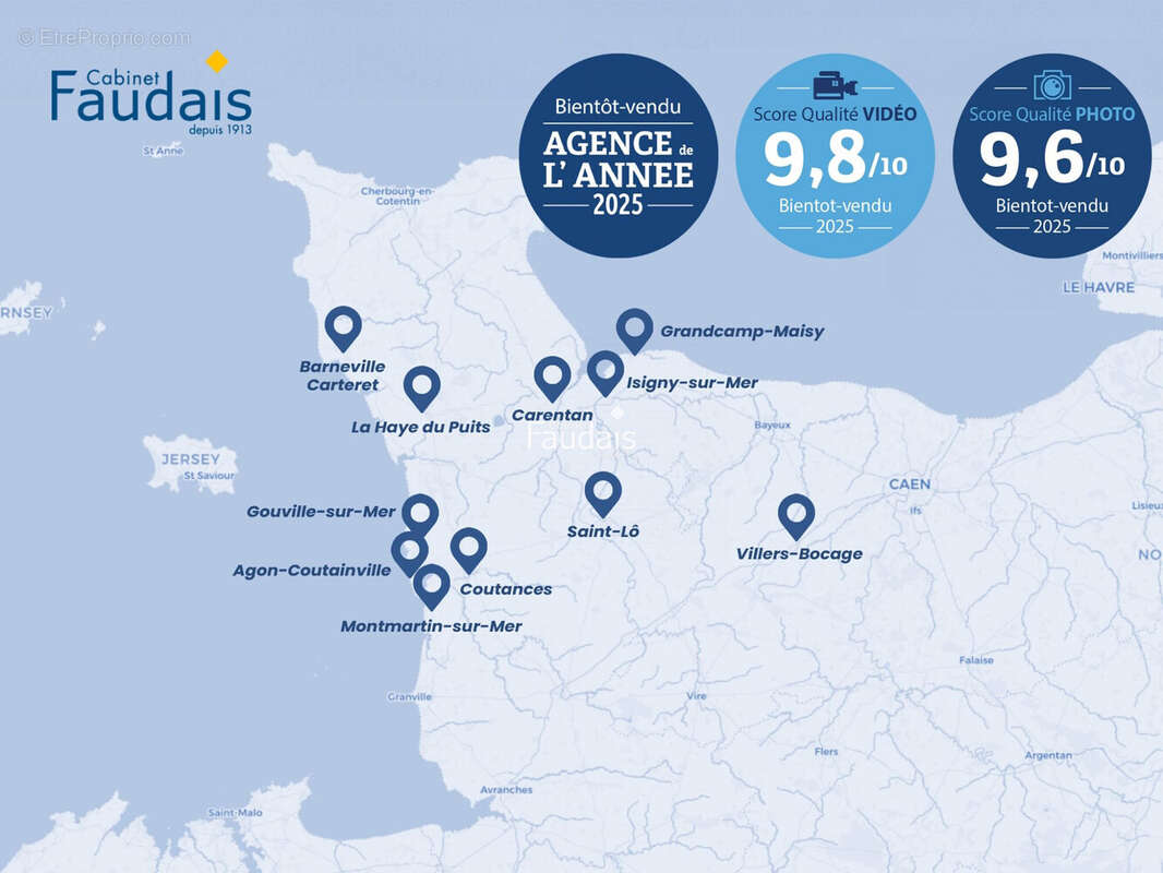 Terrain 458 m² à Coutances  - photo 9