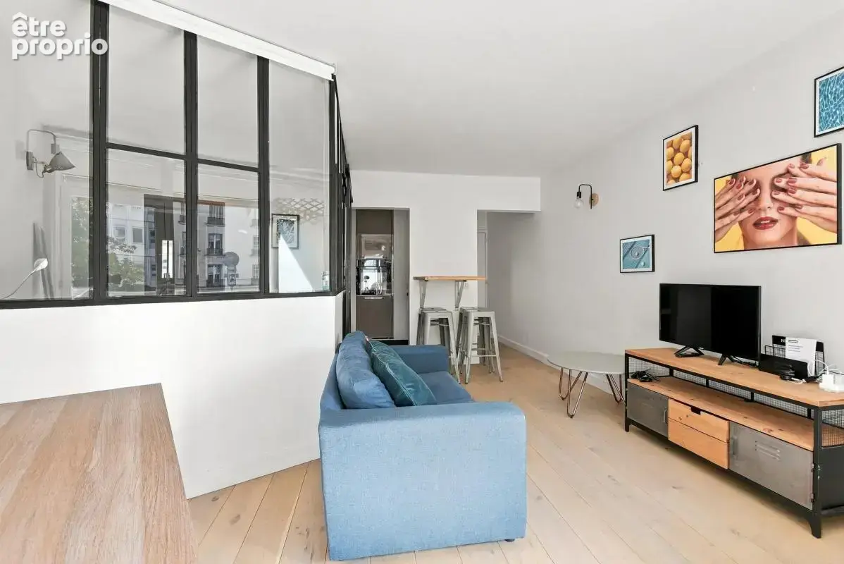 Studio avec coin nuit et balcon loggia situé à Paris 15 - photo 5