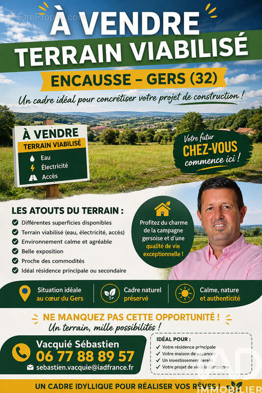 Photo 1 - Terrain à ENCAUSSE
