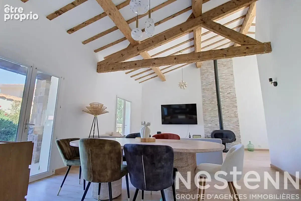 A VENDRE - Maison Vidauban 122 M² , 4 chambres, piscine, grand garage . - photo 3