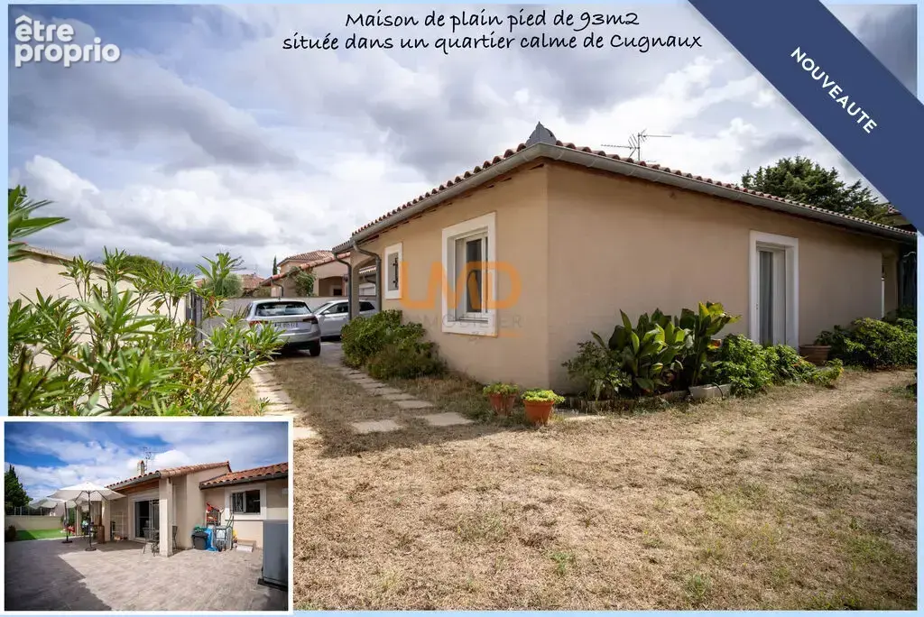 Maison de plain pied de 93,28m2 à Cugnaux - photo 1