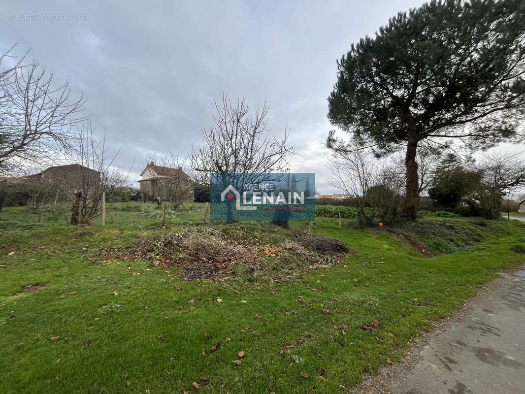 Terrain à CHAVAGNES-LES-REDOUX