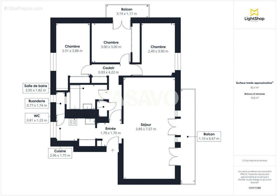 Appartement à LA FRETTE-SUR-SEINE