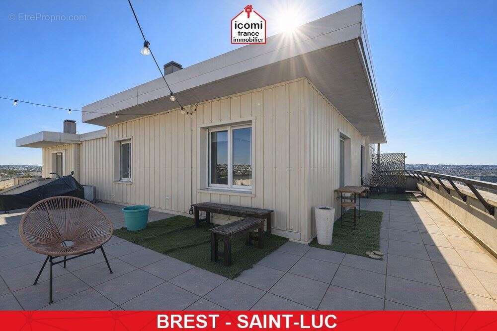 Finistere - brest (29200) - a vendre - appartement - love room - penthouse - forte rentabilite - 15em et dernier etage - terrass - photo 7
