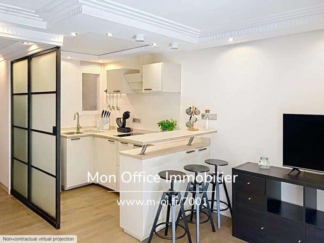 Référence : 7001-les. - appartement a 750m de la mer avec parking à vendre à grimaud - photo 3