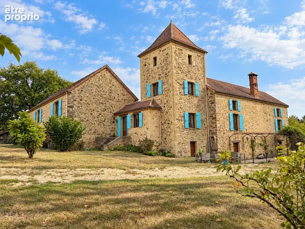 Propriété d'exception en pierre avec tour, piscine naturelle et parc paysager de 1,4 hectare   Périgord Noir - photo 4