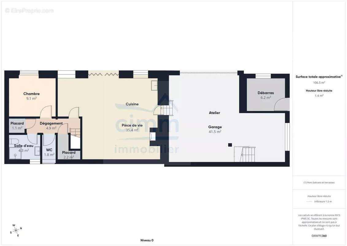 Maison à BOURG-DES-COMPTES