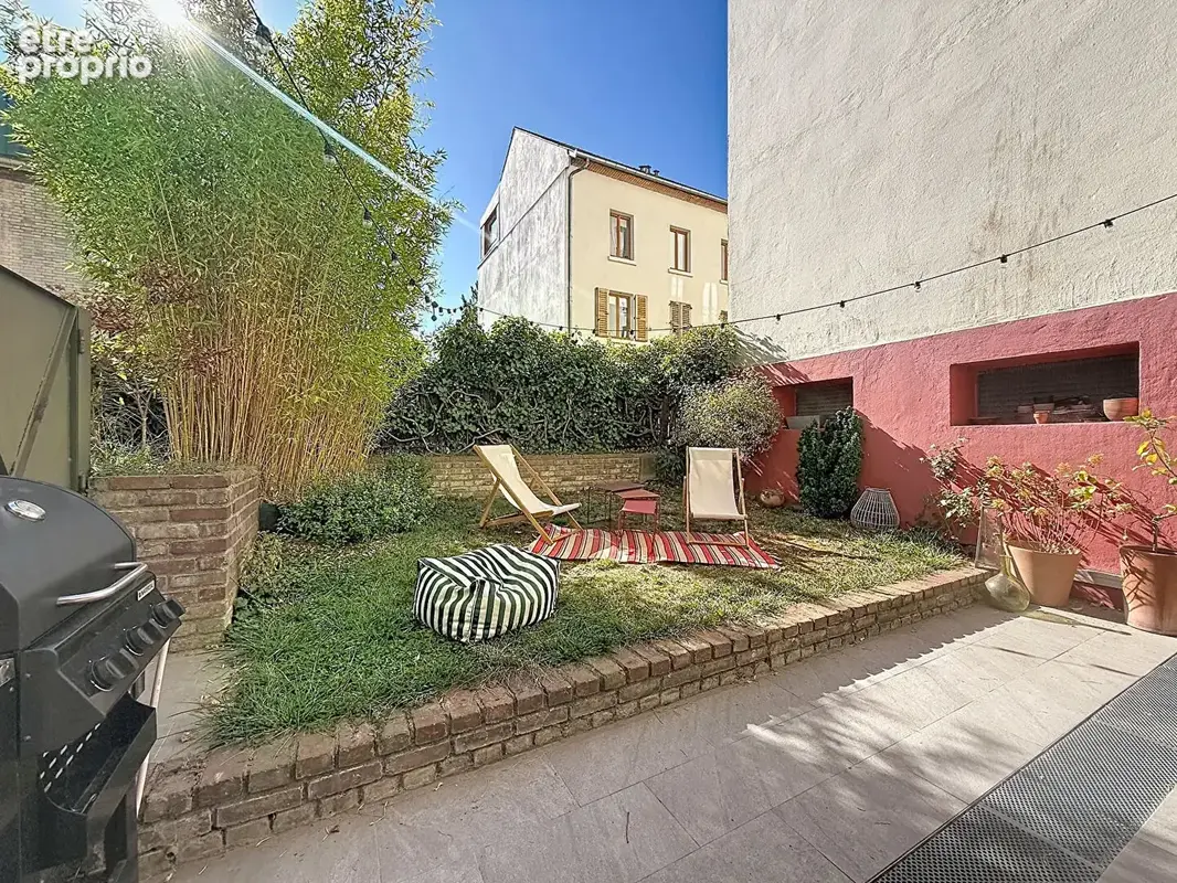 3 pieces avec jardin en centre ville au calme absolu - issy - photo 3