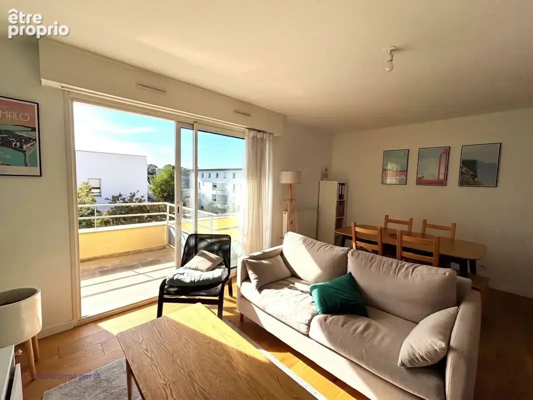 À VENDRE - Appartement T3 rénové avec balcon et parking Rennes Sagesse - photo 8