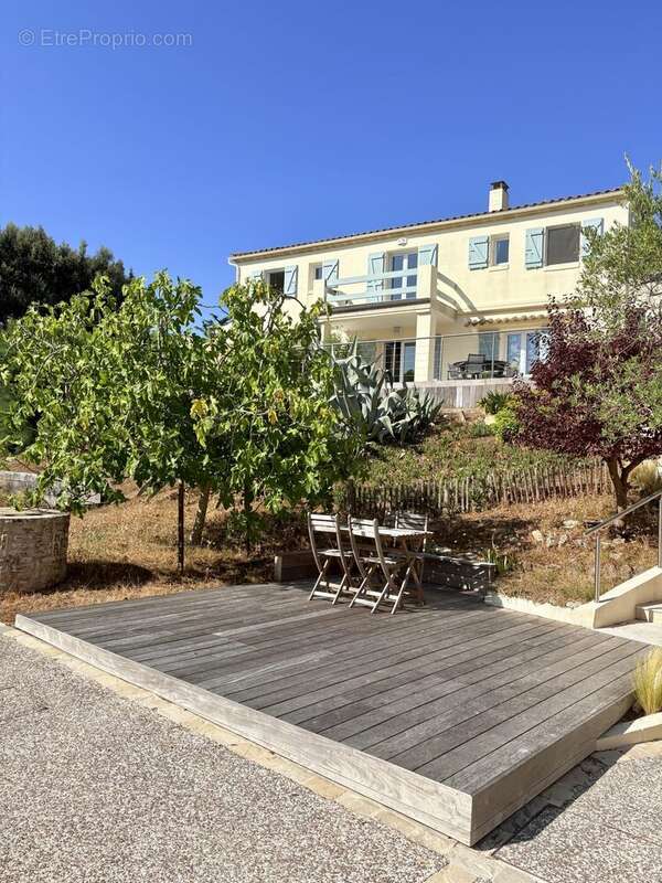 façade côté jardin - Maison à SAINT-GEORGES-D'OLERON