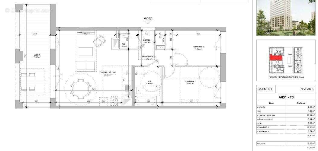 Appartement 65 m² à Lyon-7e  - photo 6