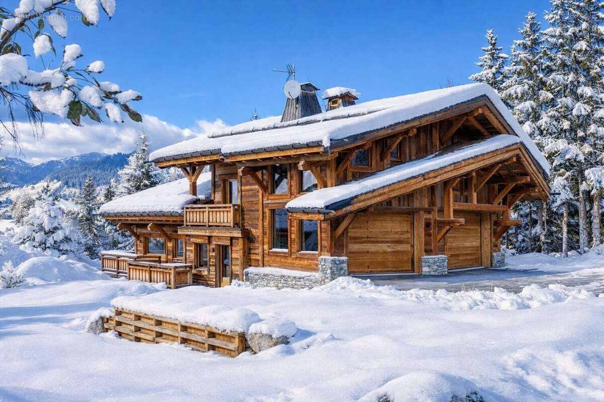 Non contractuelle - modifiée IA - Maison à MEGEVE