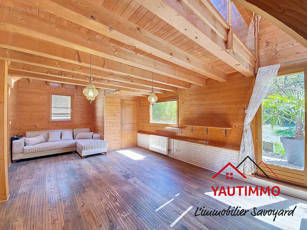 Chalet appartement ossature bois 2 chambres avec terrasses   Lucinges proche Genève - photo 5