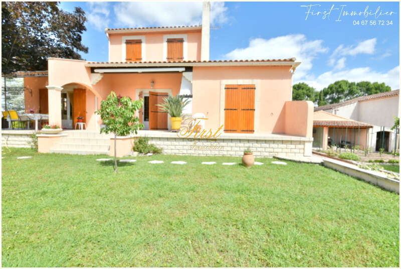 Entre Montpellier et Nimes , sur la commune de GALARGUES Villa F5 ( 4 chambres) sur 1250 m2 + piscine - photo 12