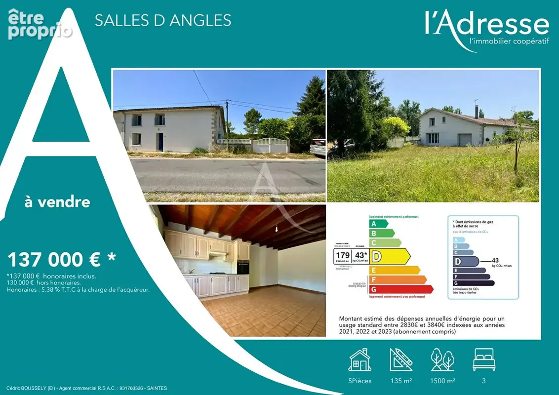 Maison 3 chambres Entre Archiac et Cognac - photo 4