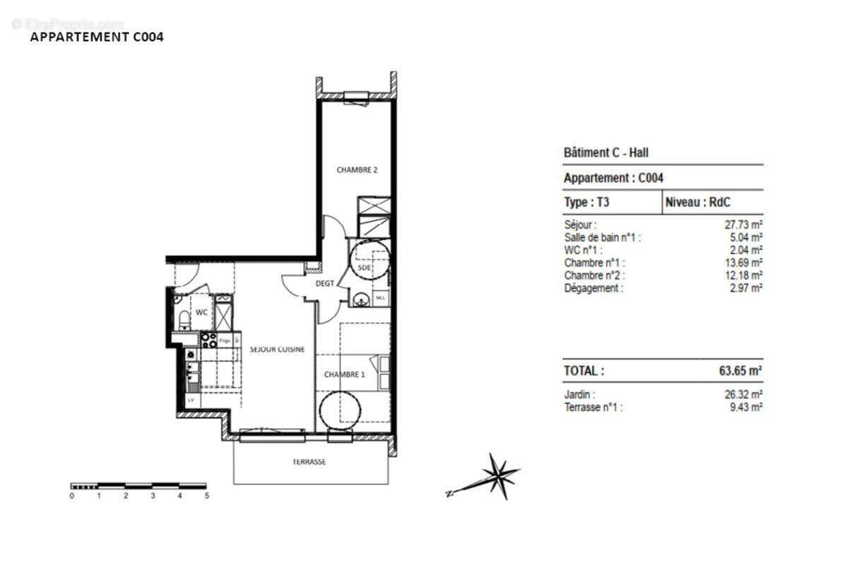 Appartement à SALOUEL