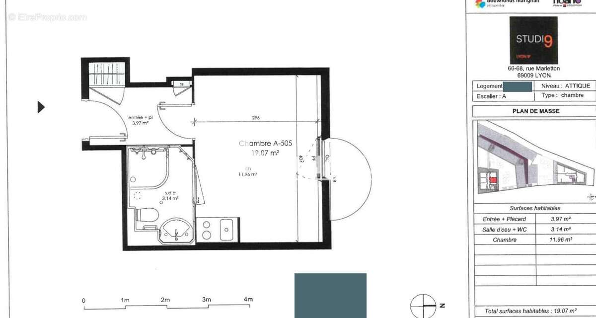 Appartement à LYON-9E