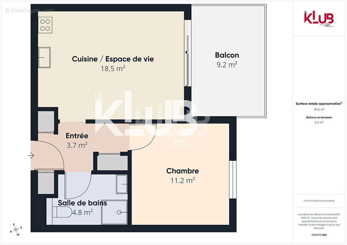 Appartement à BORGO