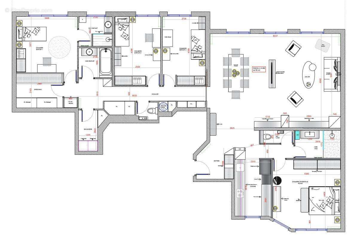 Appartement à LA GARENNE-COLOMBES
