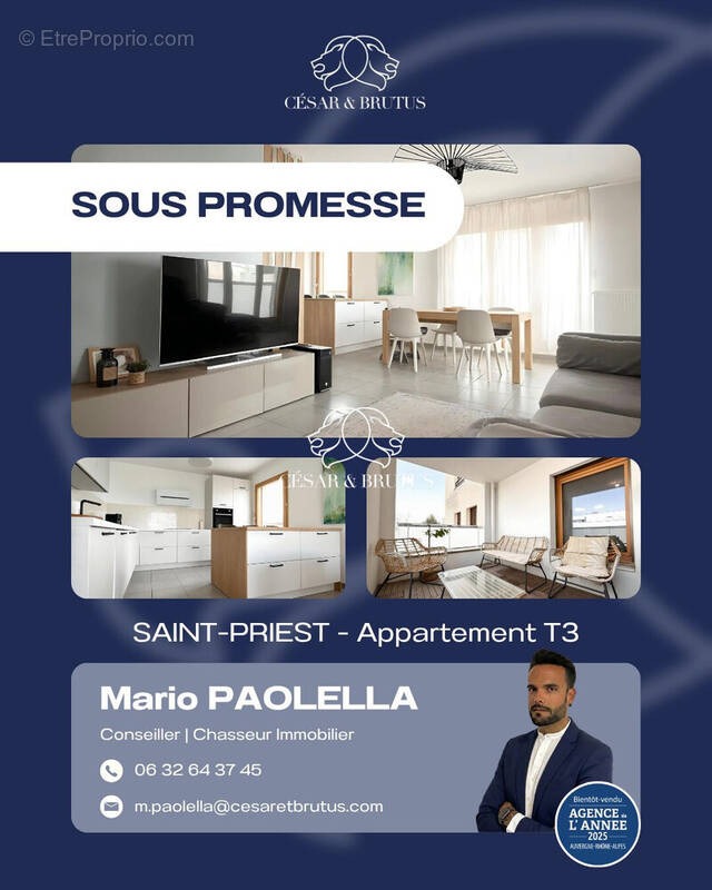 Appartement à SAINT-PRIEST