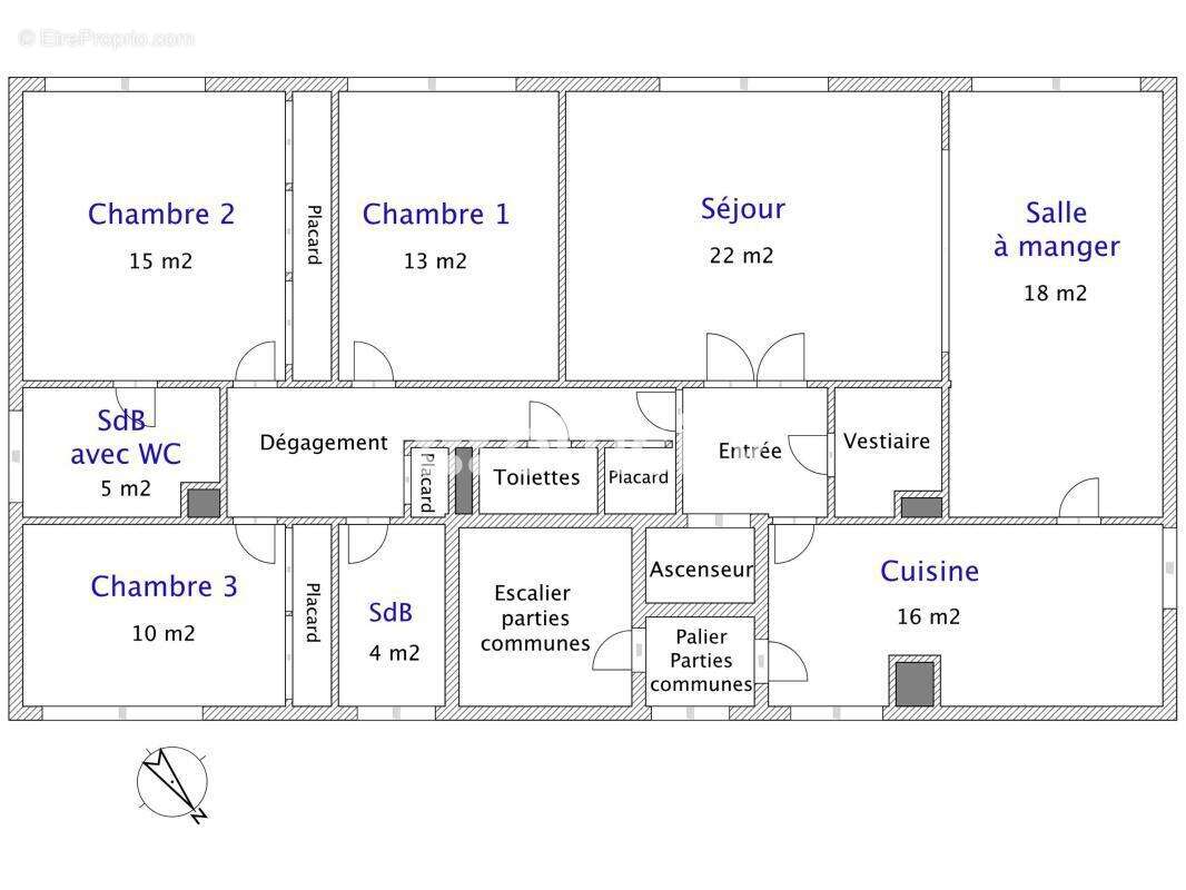 Appartement à NEUILLY-SUR-SEINE