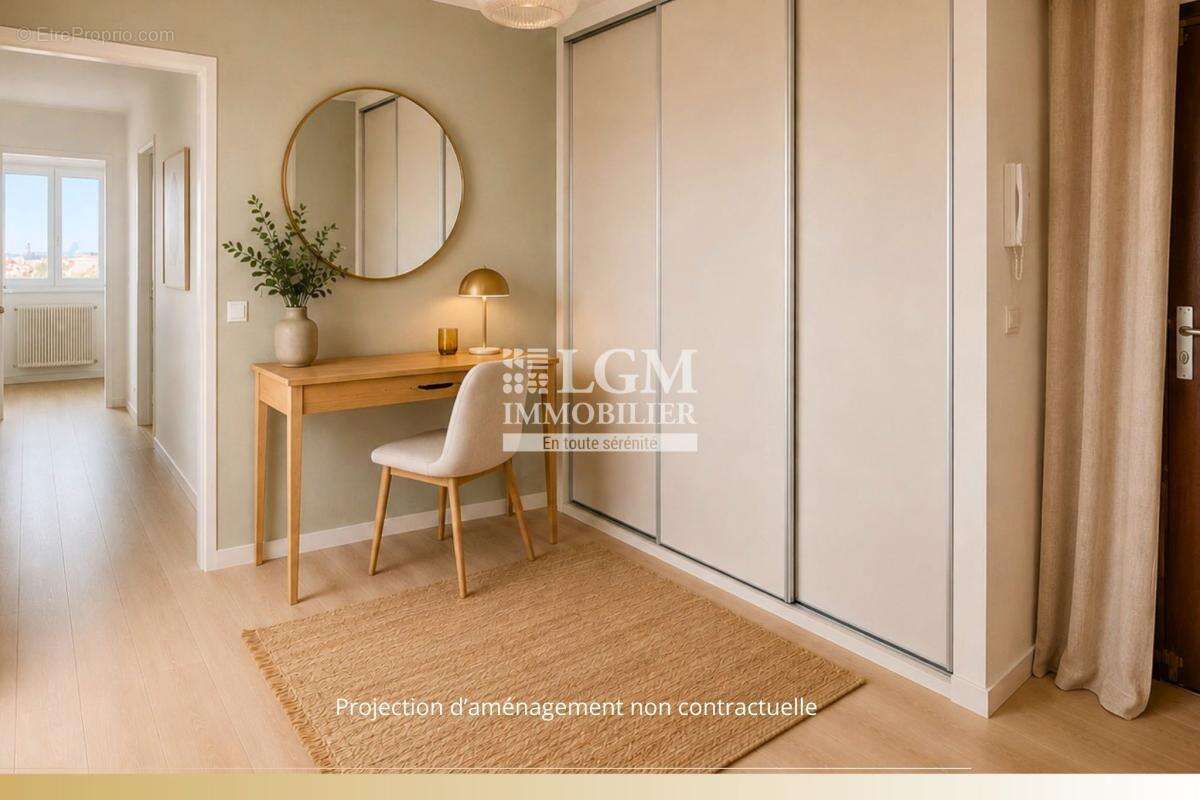 Dernier étage – vue dominante – 4 pièces de 89 m² – montpellier figuerolles - photo 9
